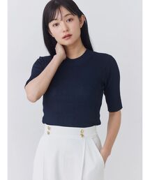 TONAL | アセテートハイネックリブニット(ニット/セーター)