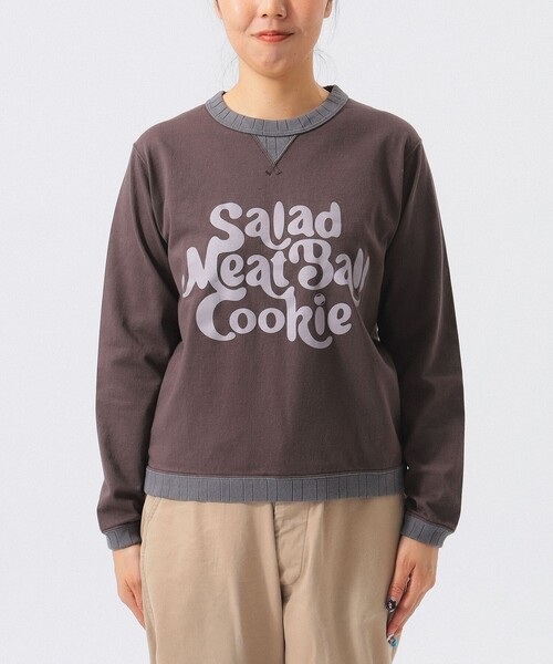 BEAMS BOY（ビームスボーイ）の「【別注】Jackman / ロゴ ロングスリーブ カットソー 26FW（Tシャツ/カットソー・レディース・ブラウン/ホワイト/ブルー・ONE SIZE）」の14枚目の写真