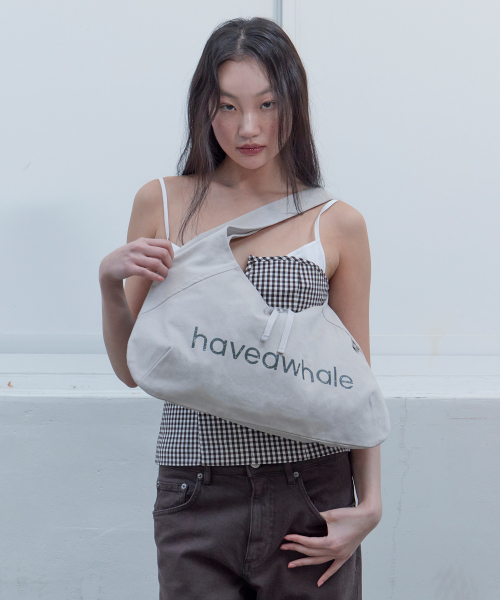 HAVEAWHALE（ハブアホエール）の「cotton baguette eco bag (IV)（エコバッグ/サブバッグ・レディース・その他・FREE）」の4枚目の写真