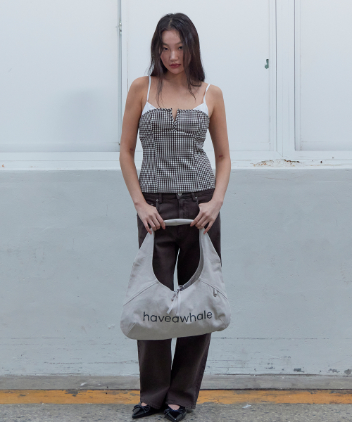 HAVEAWHALE（ハブアホエール）の「cotton baguette eco bag (IV)（エコバッグ/サブバッグ・レディース・その他・FREE）」の6枚目の写真