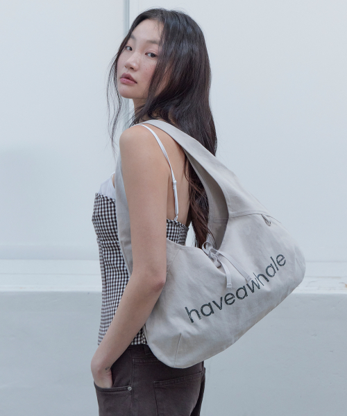 HAVEAWHALE（ハブアホエール）の「cotton baguette eco bag (IV)（エコバッグ/サブバッグ・レディース・その他・FREE）」の7枚目の写真