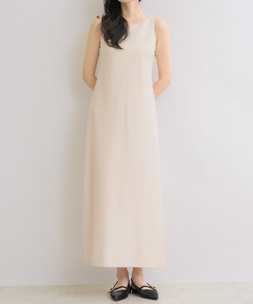 NEUNA(ヌナ)の「【\4,950円で買える!】アメスリスマートワンピース(ワンピース・レディース・アイボリー/ブラック・FREE)」の14枚目の写真