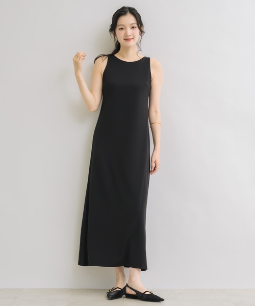 NEUNA(ヌナ)の「【\4,950円で買える!】アメスリスマートワンピース(ワンピース・レディース・アイボリー/ブラック・FREE)」の10枚目の写真