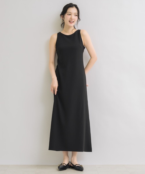 NEUNA(ヌナ)の「【\4,950円で買える!】アメスリスマートワンピース(ワンピース・レディース・アイボリー/ブラック・FREE)」の9枚目の写真