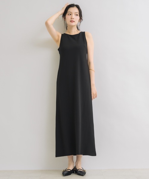 NEUNA(ヌナ)の「【\4,950円で買える!】アメスリスマートワンピース(ワンピース・レディース・アイボリー/ブラック・FREE)」の22枚目の写真