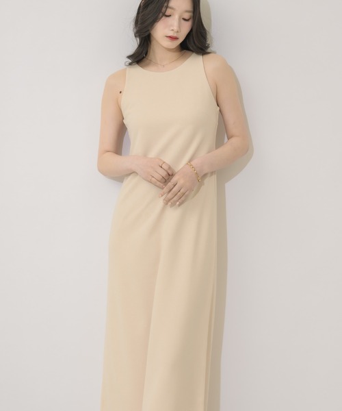 NEUNA(ヌナ)の「【\4,950円で買える!】アメスリスマートワンピース(ワンピース・レディース・アイボリー/ブラック・FREE)」の19枚目の写真