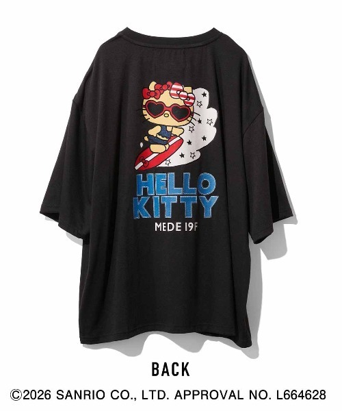 MEDE19F(メデジュウキュウ)の「MEDE19F HELLO KITTY トコナツを感じるプリントTシャツ(Tシャツ/カットソー・レディース・ホワイト・L/M)」の19枚目の写真