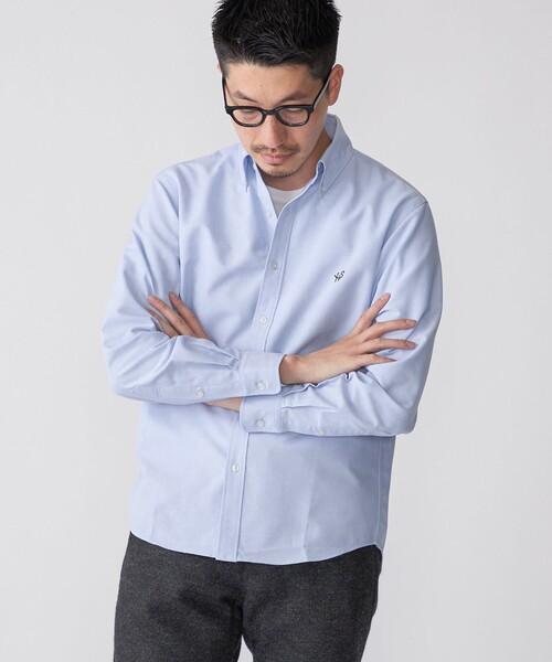 2.4万円　新品未使用　ships GROWN&SEWN 長袖　シャツ　M ブランド古着】長袖シャツ（シャツ/ブラウス）｜SHIPS（シップス）の