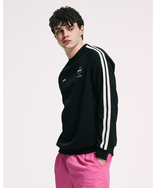 F.C.Real Bristol(エフシーレアルブリストル)の「TRAINING TRACK CREWNECK TOP(その他トップス・メンズ・カモフラージュ/ブラック/ピンク・XX-LARGE/X-LARGE/MEDIUM/SMALL/LARGE)」の4枚目の写真