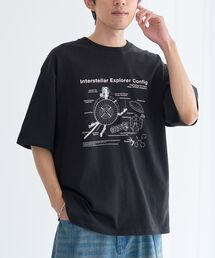 スペースアートグラフィックTシャツ