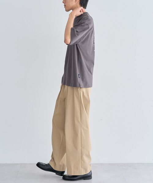 CRAFT STANDARD BOUTIQUE(クラフトスタンダードブティック)の「スペースアートグラフィックTシャツ(Tシャツ/カットソー・メンズ・チャコールグレー/ホワイト/ネイビー/ブラック・M/L)」の7枚目の写真