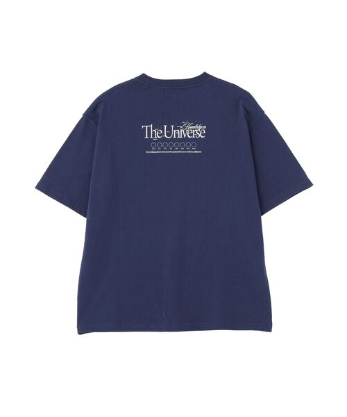 CRAFT STANDARD BOUTIQUE(クラフトスタンダードブティック)の「スペースアートグラフィックTシャツ(Tシャツ/カットソー・メンズ・チャコールグレー/ホワイト/ネイビー/ブラック・M/L)」の10枚目の写真