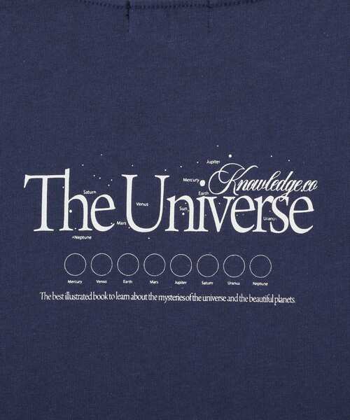 CRAFT STANDARD BOUTIQUE(クラフトスタンダードブティック)の「スペースアートグラフィックTシャツ(Tシャツ/カットソー・メンズ・チャコールグレー/ホワイト/ネイビー/ブラック・M/L)」の15枚目の写真