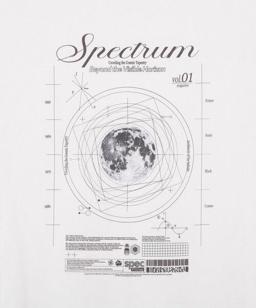 CRAFT STANDARD BOUTIQUE(クラフトスタンダードブティック)の「スペースアートグラフィックTシャツ(Tシャツ/カットソー・メンズ・チャコールグレー/ホワイト/ネイビー/ブラック・M/L)」の16枚目の写真