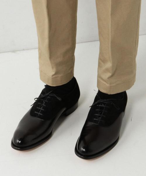 UNITED ARROWS（ユナイテッドアローズ）の「UA コンビ プレーントゥ シューズ Π◆（ドレスシューズ・メンズ・ブラック・7h/7/8/8h）」の8枚目の写真