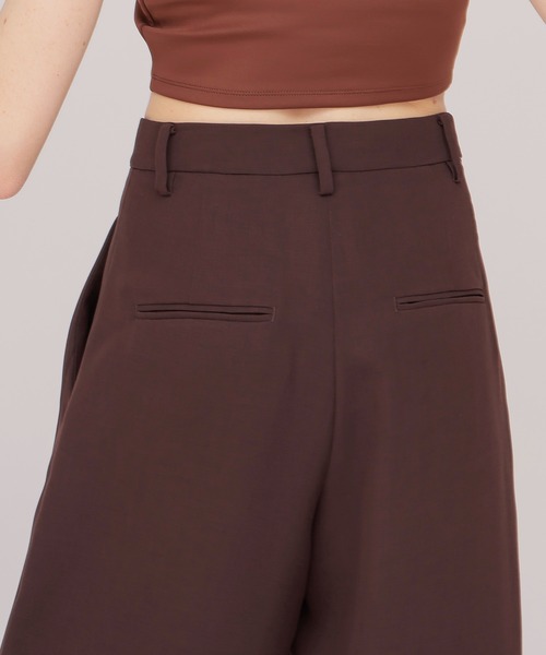 DRESSLAVE（ドレスレイブ）の「soft barrel slacks(ソフトトバレルスラックス)（スラックス・レディース・グレー/ブラウン・38/36）」の6枚目の写真