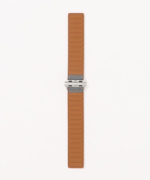emonique(エモニーク)の「PUレザー アップルウォッチバンド Apple Watch バンド【38mm/40mm/41mm 対応】(デジタル腕時計・メンズ・グレー/ブラック/ホワイト/ブラウン・38)」の9枚目の写真