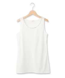 HusHusH | ビジュー付きタンクトップ(タンクトップ)