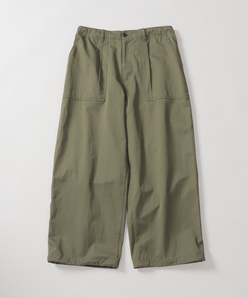 B.C STOCK(ベーセーストック)の「TCチノベイカーパンツ(その他パンツ・メンズ・カーキ/アイボリー・MEDIUM/LARGE)」の2枚目の写真