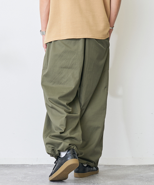 B.C STOCK(ベーセーストック)の「TCチノベイカーパンツ(その他パンツ・メンズ・カーキ/アイボリー・MEDIUM/LARGE)」の6枚目の写真