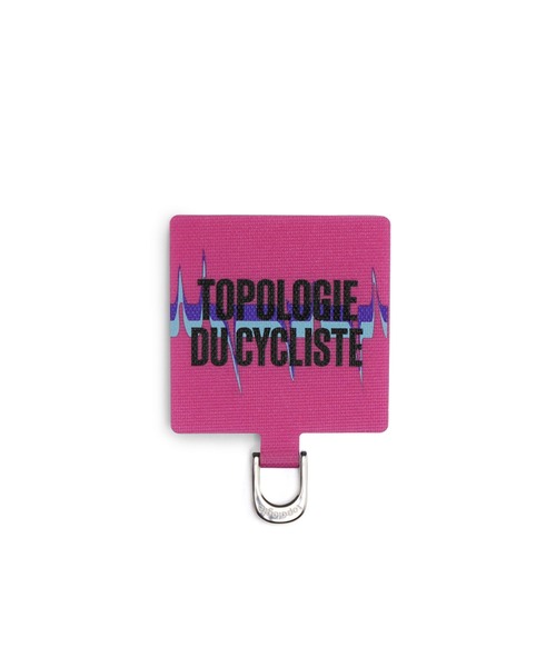 Topologie(トポロジー)の「Topologie x Cafe du Cycliste Phone Strap Adapter(スマホグッズ・レディース・ピンク/ブラック・ONE SIZE)」の1枚目の写真
