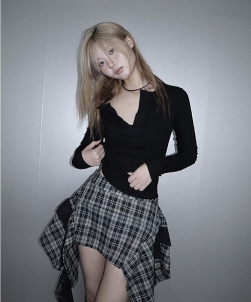 CladdA（クラタ）の「basic open t（Tシャツ/カットソー・レディース・アイボリー・FREE）」の16枚目の写真