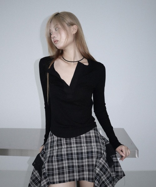 CladdA（クラタ）の「basic open t（Tシャツ/カットソー・レディース・アイボリー・FREE）」の11枚目の写真