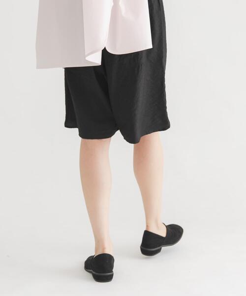 KBF(ケイビーエフ)の「ウエストコードショートパンツ(その他パンツ・レディース・ベージュ/ブラック・ONE)」の9枚目の写真