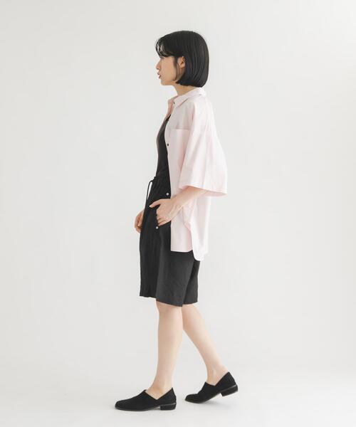KBF(ケイビーエフ)の「ウエストコードショートパンツ(その他パンツ・レディース・ベージュ/ブラック・ONE)」の11枚目の写真