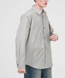 【CIYOT】コンフォートブロードクロス ルーズベーシック レギュラーカラーシャツ<イージーケア>