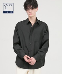 CIYOT（シヨウト）の「【CIYOT】コンフォートブロードクロス ルーズベーシック レギュラーカラーシャツ<イージーケア>（シャツ/ブラウス）」