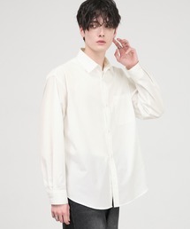 CIYOT（シヨウト）の「【CIYOT】コンフォートブロードクロス ルーズベーシック レギュラーカラーシャツ<イージーケア>（シャツ/ブラウス）」