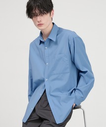 CIYOT（シヨウト）の「【CIYOT】コンフォートブロードクロス ルーズベーシック レギュラーカラーシャツ<イージーケア>（シャツ/ブラウス）」
