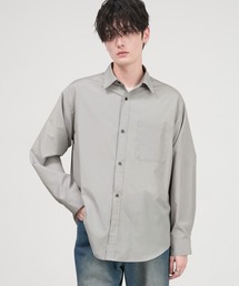CIYOT（シヨウト）の「【CIYOT】コンフォートブロードクロス ルーズベーシック レギュラーカラーシャツ<イージーケア>（シャツ/ブラウス）」