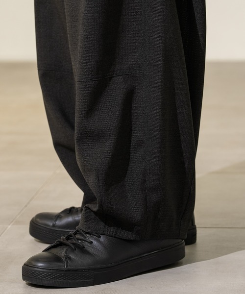 CITY TOKYO(シティトウキョウ)の「【CITY TOKYO/シティートーキョー】Cool-flex バルーンパンツ(その他パンツ・メンズ・カーキ/ブラック・1/2)」の6枚目の写真