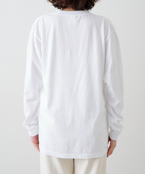 Whim Gazette（ウィムガゼット）の「1985ロンTEE（Tシャツ/カットソー・レディース・ブラウン/オフホワイト・FREE）」の13枚目の写真