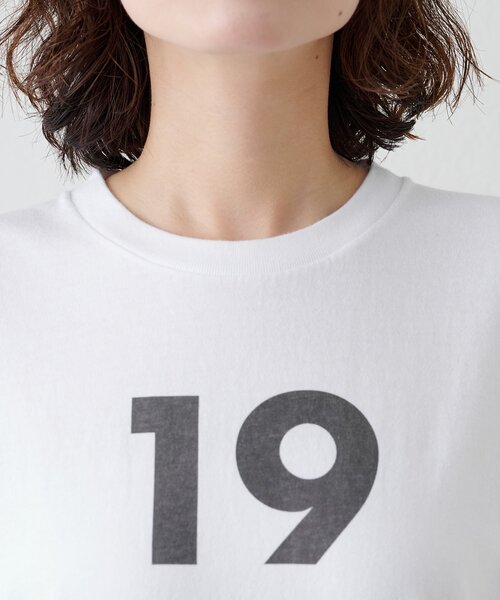 Whim Gazette（ウィムガゼット）の「1985ロンTEE（Tシャツ/カットソー・レディース・ブラウン/オフホワイト・FREE）」の12枚目の写真