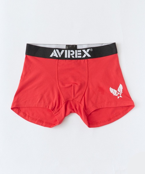 AVIREX（アヴィレックス）の「AVIREX/アビレックス AX FADED LOGO BOXER SHORT ヴィンテージライク ボクサーパンツ アンダーウェア ブランドロゴ スポーティ 2026年夏 夏服（ボクサーパンツ・メンズ・チャコールグレー/ブラック/レッド・M/XL/L）」の3枚目の写真