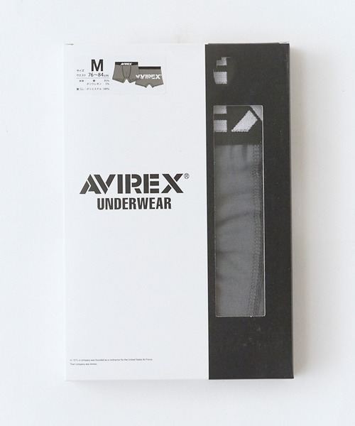 AVIREX（アヴィレックス）の「AVIREX/アビレックス AX FADED LOGO BOXER SHORT ヴィンテージライク ボクサーパンツ アンダーウェア ブランドロゴ スポーティ 2026年夏 夏服（ボクサーパンツ・メンズ・チャコールグレー/ブラック/レッド・M/XL/L）」の6枚目の写真