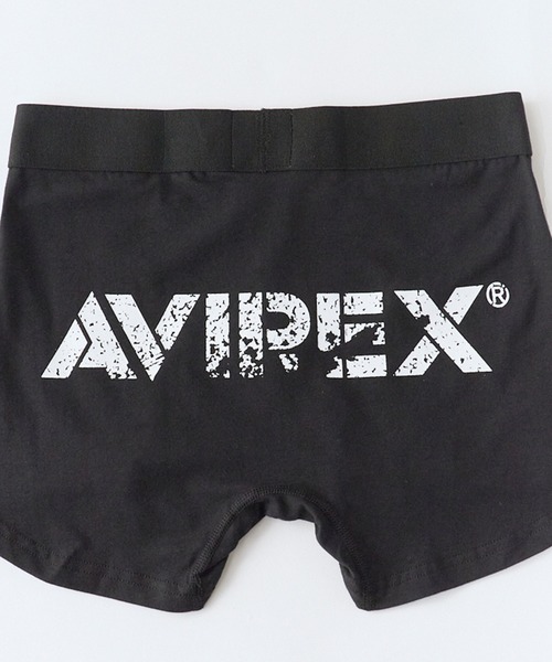 AVIREX（アヴィレックス）の「AVIREX/アビレックス AX FADED LOGO BOXER SHORT ヴィンテージライク ボクサーパンツ アンダーウェア ブランドロゴ スポーティ 2026年夏 夏服（ボクサーパンツ・メンズ・チャコールグレー/ブラック/レッド・M/XL/L）」の12枚目の写真