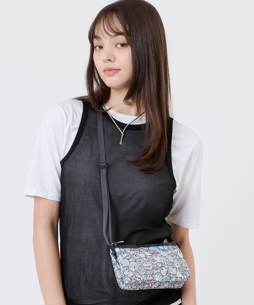 LeSportsac(レスポートサック)の「【DORAEMON】SMALL KOKO CROSSBODY(ショルダーバッグ・レディース・グレー・FREE)」の1枚目の写真