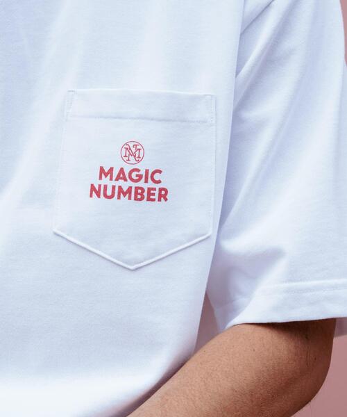 MAGIC NUMBER（マジック ナンバー）の「『別注』UpDRIFT×MAGIC NUMBER×Sonny LabelコラボT１（Tシャツ/カットソー・メンズ・ブルー/ブラック/レッド・SMALL/MEDIUM/LARGE）」の16枚目の写真