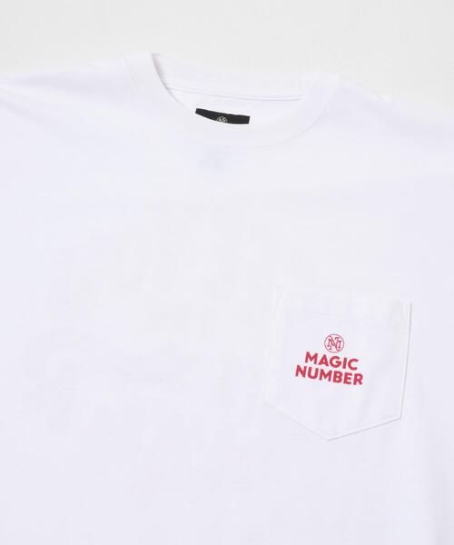 MAGIC NUMBER（マジック ナンバー）の「『別注』UpDRIFT×MAGIC NUMBER×Sonny LabelコラボT１（Tシャツ/カットソー・メンズ・ブルー/ブラック/レッド・SMALL/MEDIUM/LARGE）」の9枚目の写真