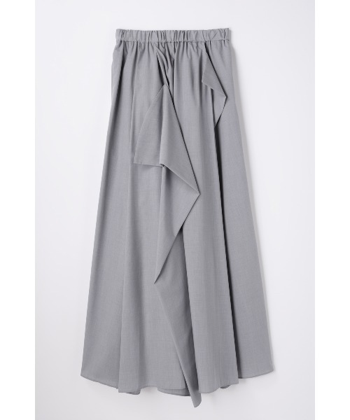 nagonstans(ナゴンスタンス)の「pouf skirt(スカート・レディース・ブラック/杢グレー・MEDIUM/SMALL)」の2枚目の写真