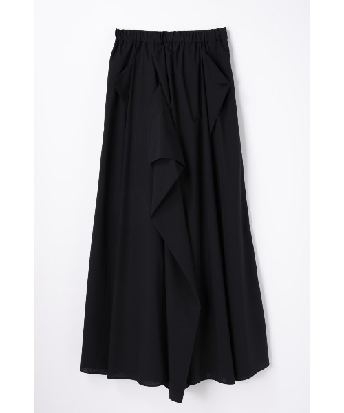 nagonstans(ナゴンスタンス)の「pouf skirt(スカート・レディース・ブラック/杢グレー・MEDIUM/SMALL)」の1枚目の写真