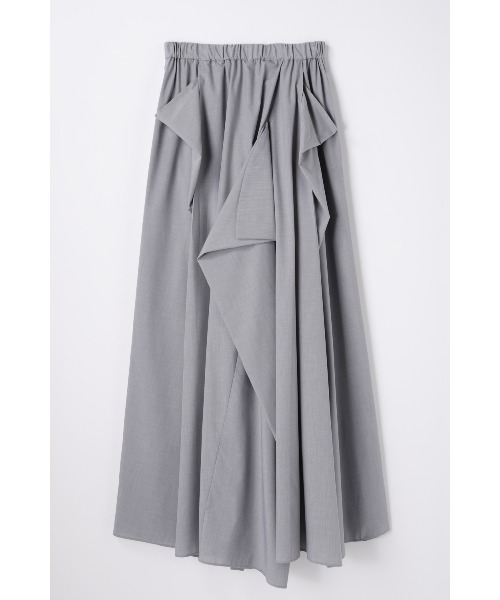 nagonstans(ナゴンスタンス)の「pouf skirt(スカート・レディース・ブラック/杢グレー・MEDIUM/SMALL)」の8枚目の写真