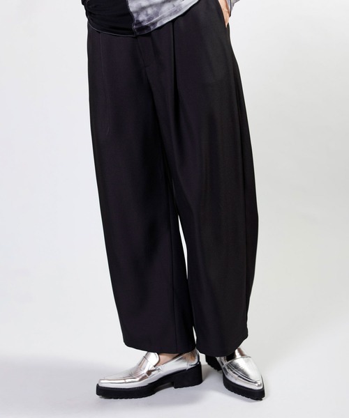 OSMOSIS(オズモーシス)の「バックラップパンツ(その他パンツ・レディース・グレー/ブラウン/ブラック・ONE SIZE)」の6枚目の写真