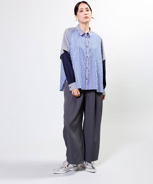 OSMOSIS(オズモーシス)の「バックラップパンツ(その他パンツ・レディース・グレー/ブラウン/ブラック・ONE SIZE)」の9枚目の写真
