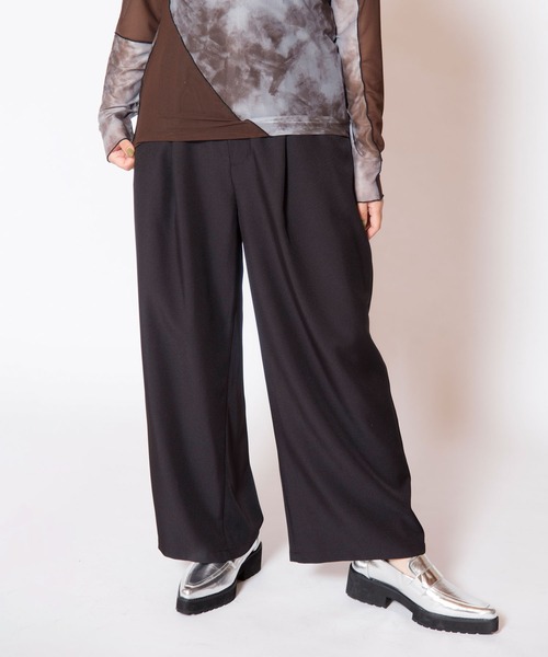 OSMOSIS(オズモーシス)の「バックラップパンツ(その他パンツ・レディース・グレー/ブラウン/ブラック・ONE SIZE)」の19枚目の写真