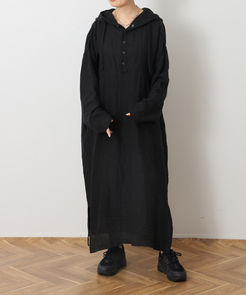 JOURNAL STANDARD LUXE(ジャーナルスタンダード ラックス)の「MATEY's フードワンピース(ワンピース・レディース・ブラック・FREE)」の16枚目の写真